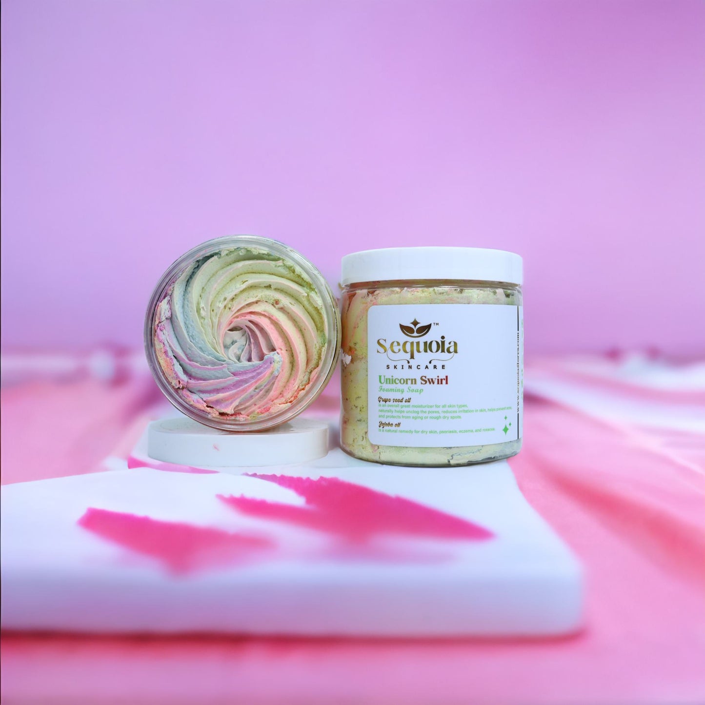 Unicorn Swirl Foaming Shaving Soap