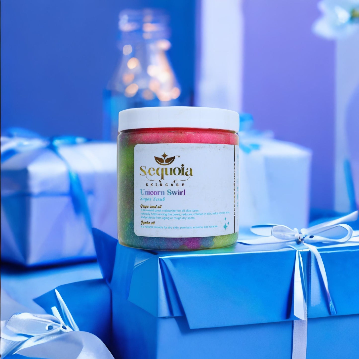 Unicorn Swirl Sugar Scrub