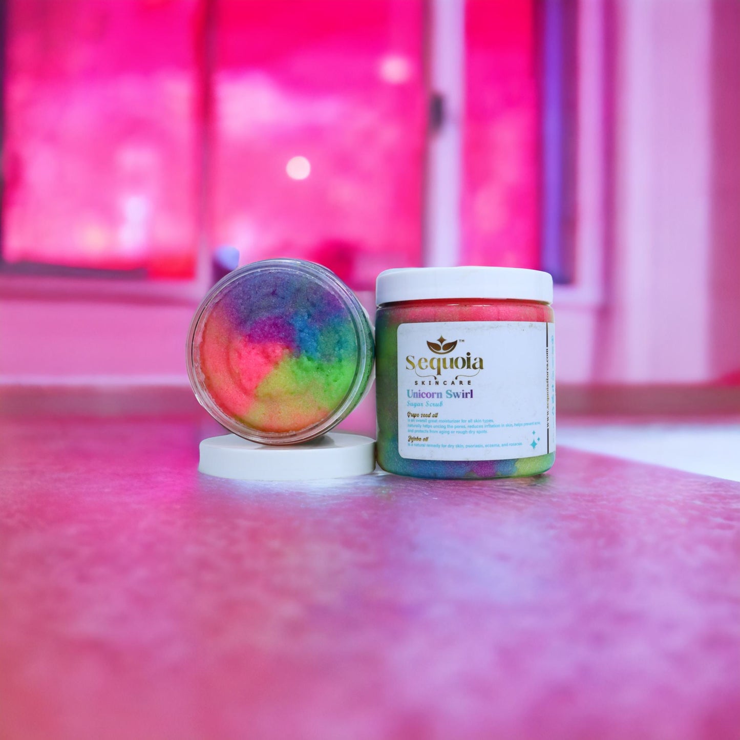 Unicorn Swirl Sugar Scrub